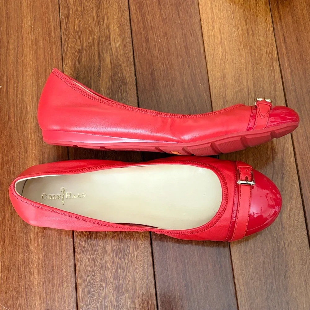 Cole Haan Air Reesa Buckle Flats - Picture 3 of 4